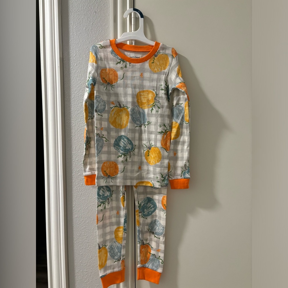 Fall Pumpkin Pijama set size 5T
